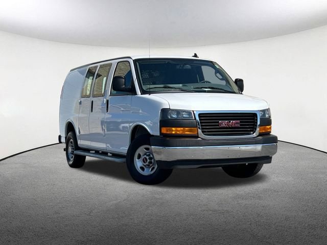 Certified 2022 GMC Savana Cargo Work Van with VIN 1GTW7AFP5N1226617 for sale in Mendon, MA