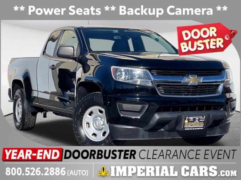 Used 2017 Chevrolet Colorado 2WD WT Truck Extended Cab