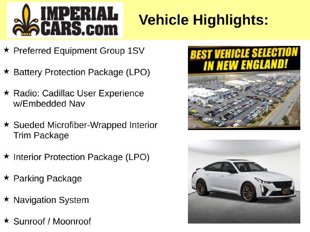 Used 2023 CADILLAC CT5-V Blackwing Sedan
