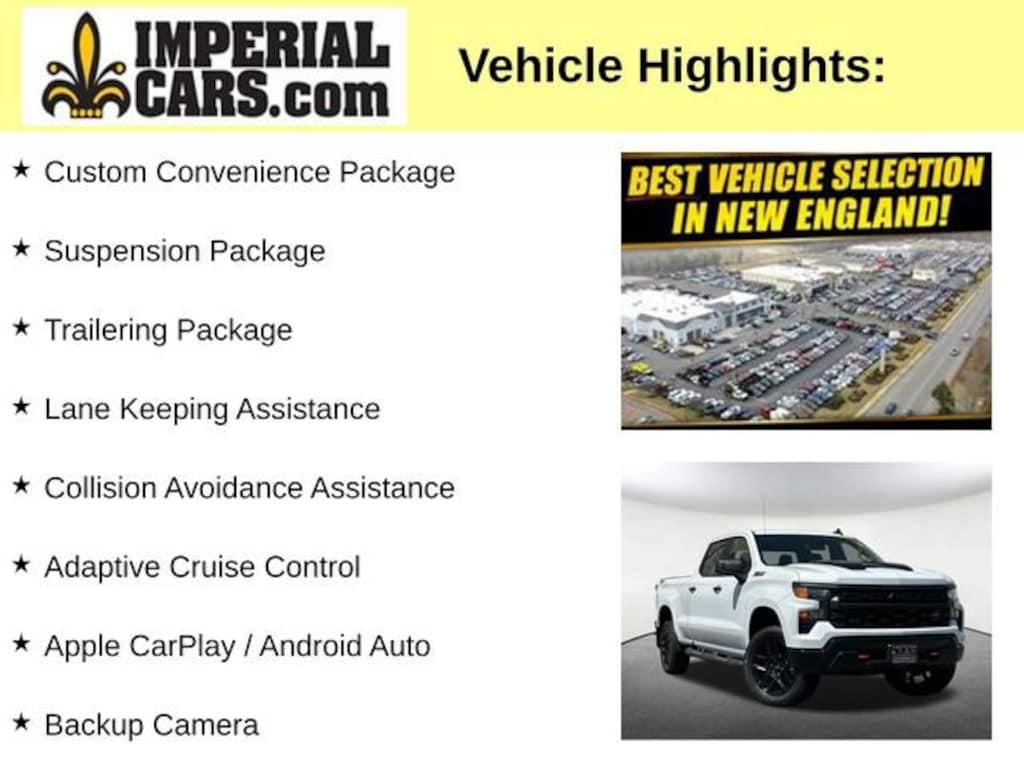 Used 2024 Chevrolet Silverado 1500 Custom Trail Boss Truck Crew Cab