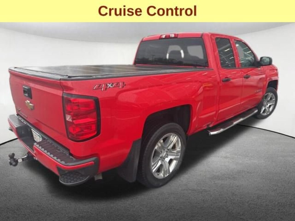 Used 2018 Chevrolet Silverado 1500 Custom Truck Double Cab