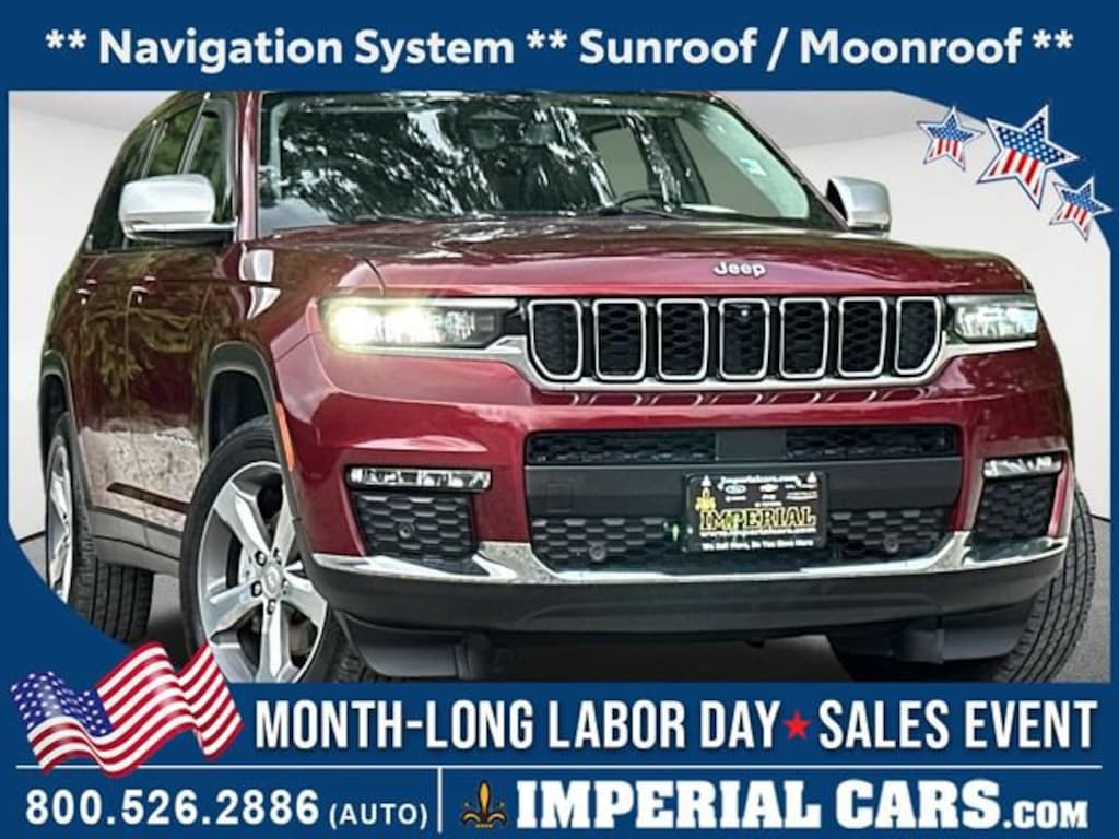 Used 2021 Jeep Grand Cherokee L Limited 4x4 SUV