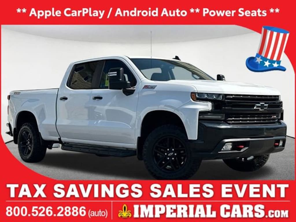 Used 2022 Chevrolet Silverado 1500 LTD LT Trail Boss Truck Crew Cab