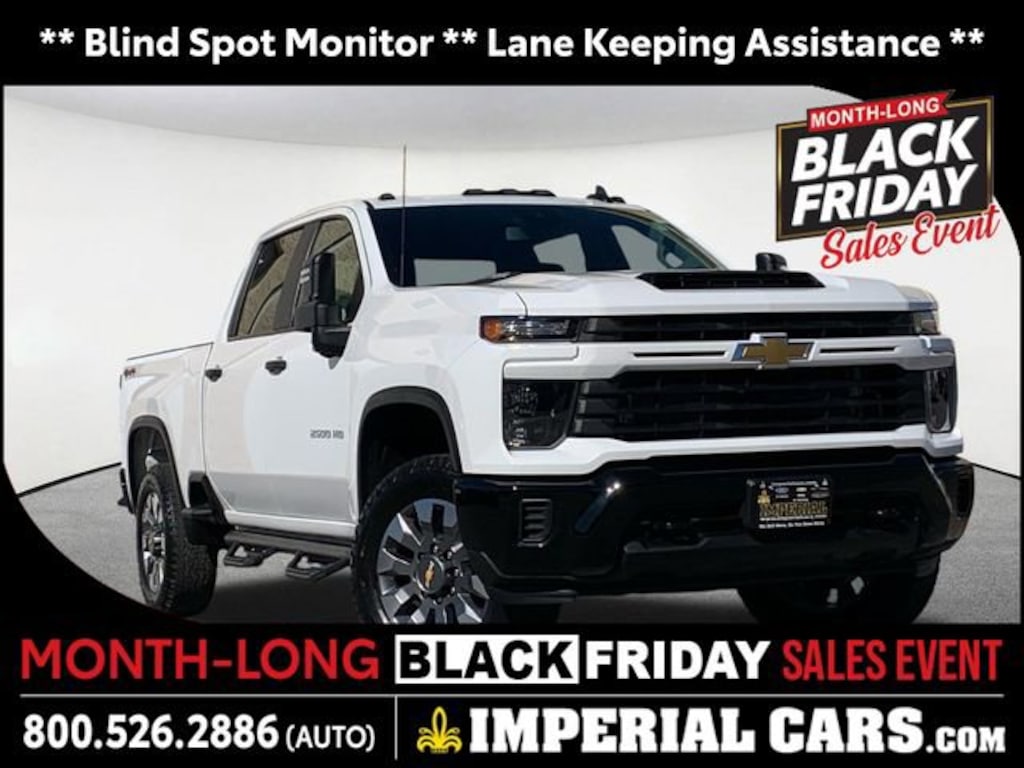 Used 2024 Chevrolet Silverado 2500 HD Custom Truck Crew Cab