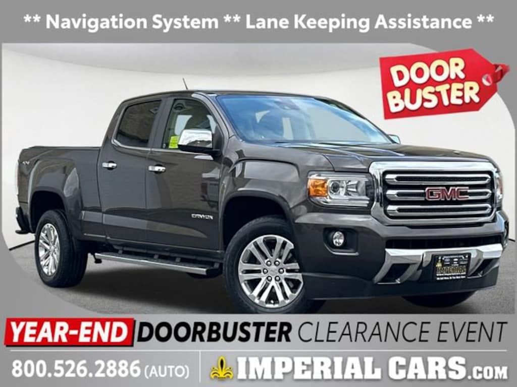 Used 2019 GMC Canyon 4WD SLT Truck Crew Cab