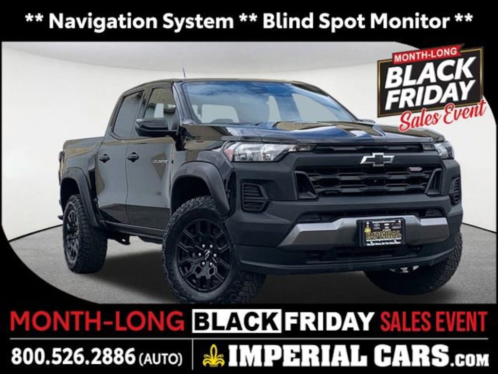 Used 2023 Chevrolet Colorado Trail Boss Truck Crew Cab