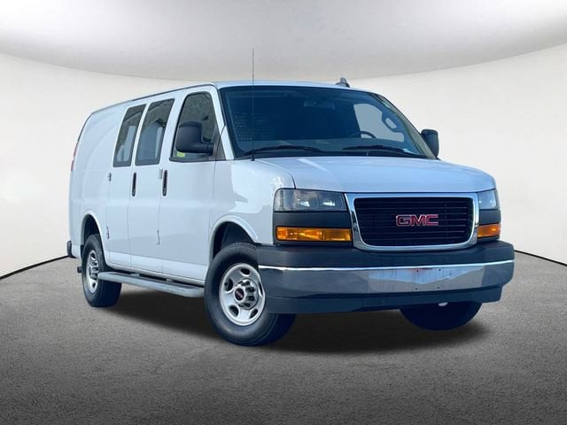 Certified 2022 GMC Savana Cargo Work Van with VIN 1GTW7AFPXN1157696 for sale in Mendon, MA