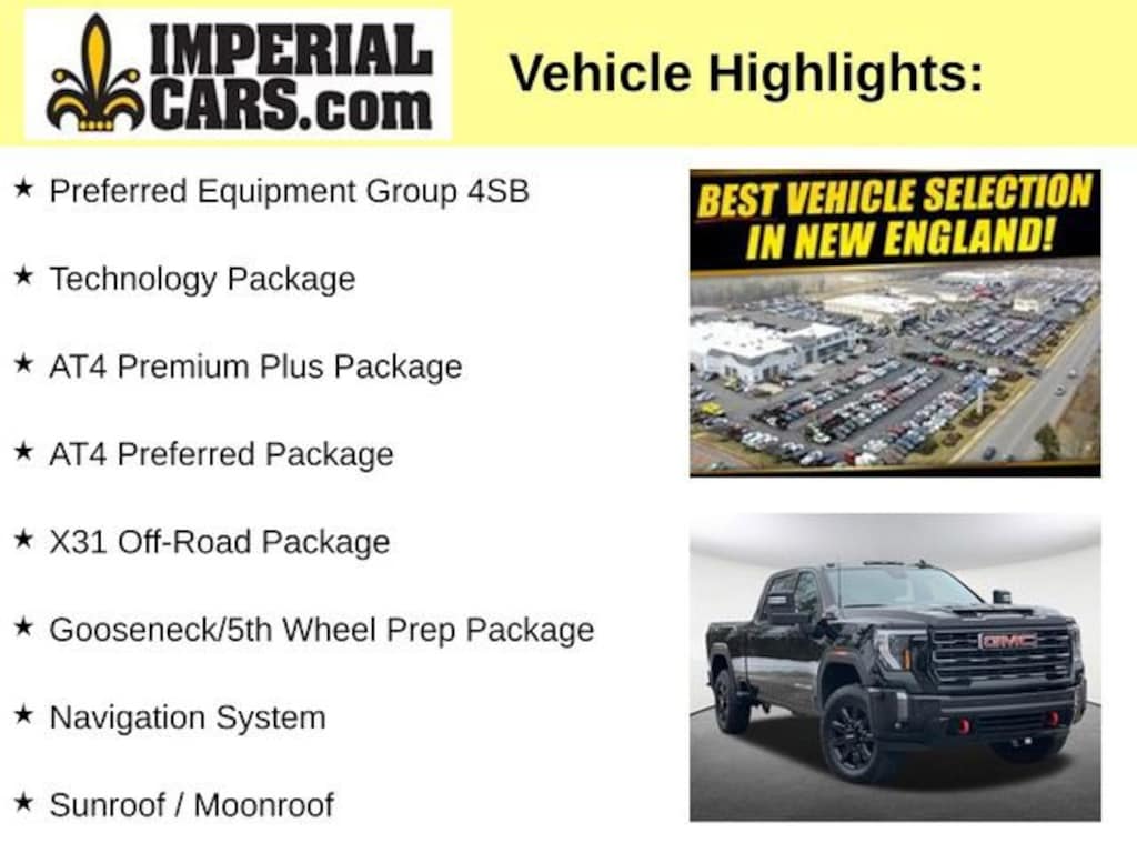 Used 2024 GMC Sierra 2500 HD AT4 Truck Crew Cab