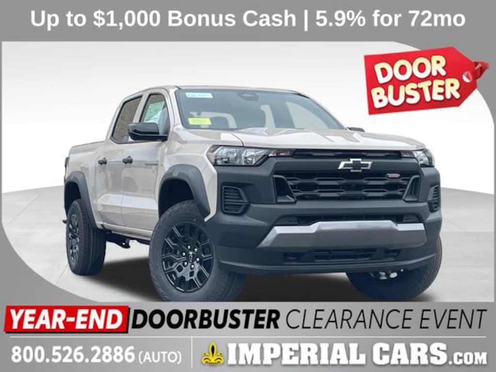 New 2026 Chevrolet Colorado Trail Boss Truck