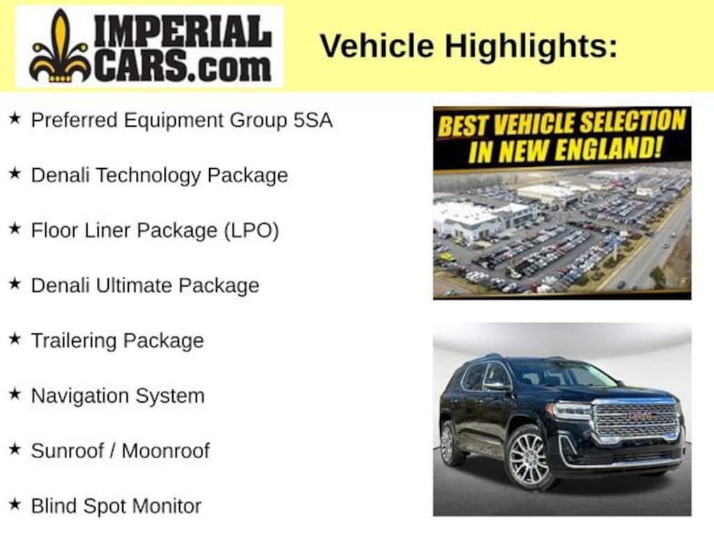 Used 2023 GMC Acadia Denali SUV