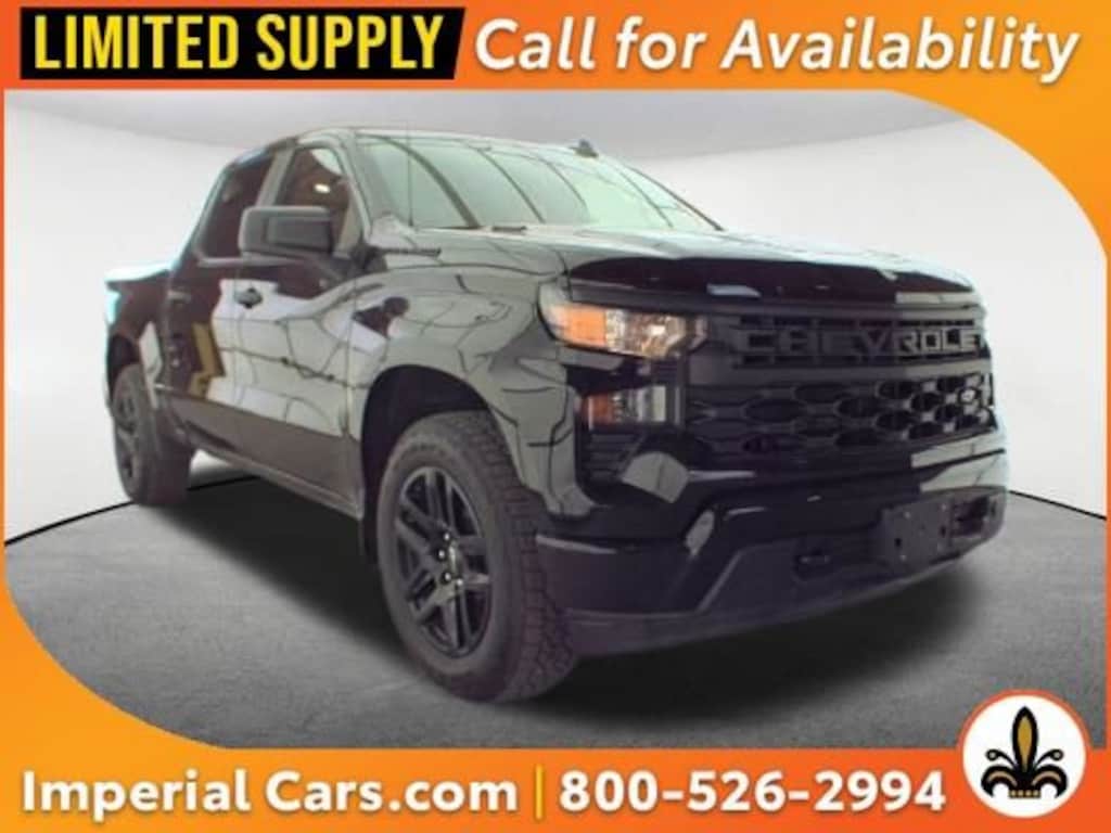 Used 2025 Chevrolet Silverado 1500 Custom Truck Crew Cab