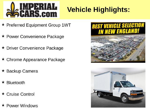 Used 2022 Chevrolet Express Cutaway 3500 Work Van Truck