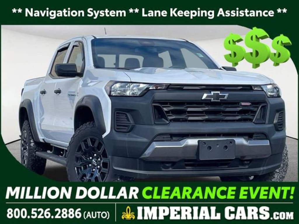 Used 2023 Chevrolet Colorado Trail Boss Truck Crew Cab