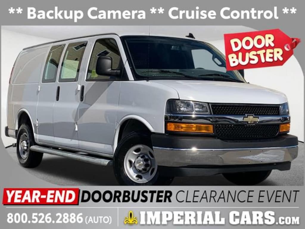 Certified 2024 Chevrolet Express Cargo 2500 WT Van Cargo Van