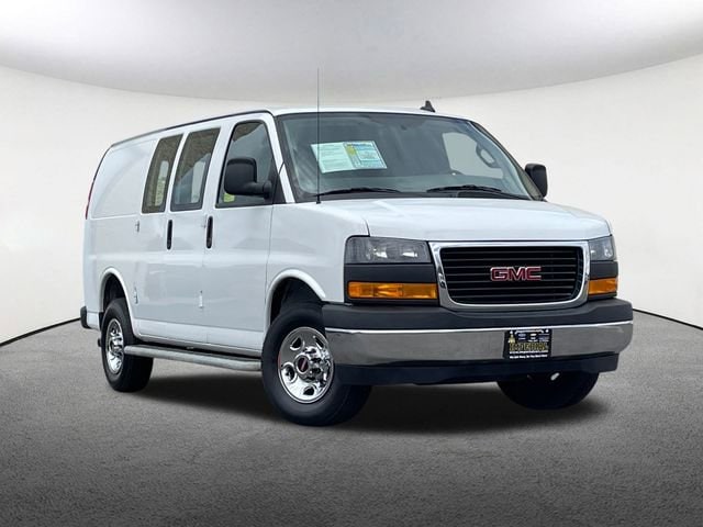 Certified 2022 GMC Savana Cargo 1WT with VIN 1GTW7AF7XN1189645 for sale in Mendon, MA