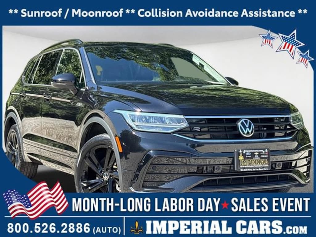 Used 2023 Volkswagen Tiguan 2.0T SE R-Line Black SUV