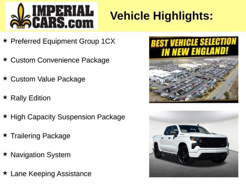 Used 2026 Chevrolet Silverado 1500 Custom Truck Crew Cab