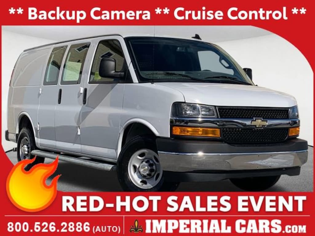 Certified 2024 Chevrolet Express Cargo 2500 WT Van Cargo Van