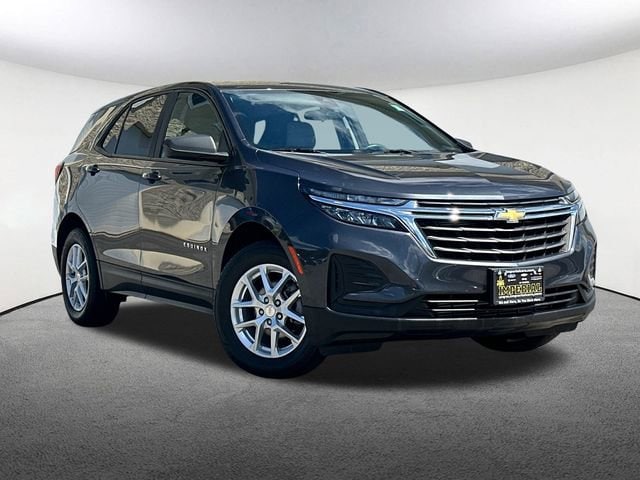 Used 2022 Chevrolet Equinox LS with VIN 3GNAXSEV3NS205285 for sale in Mendon, MA