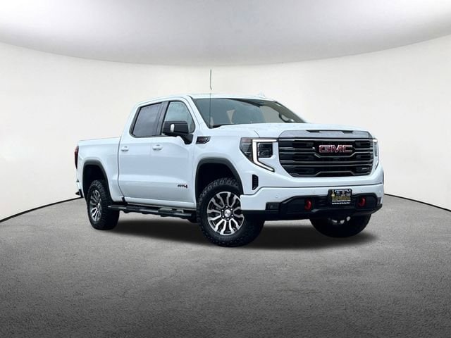 Used 2023 GMC Sierra 1500 AT4 with VIN 1GTUUEEL4PZ129029 for sale in Mendon, MA