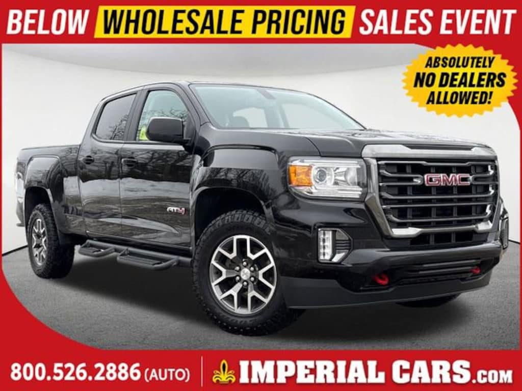 Used 2022 GMC Canyon AT4 - Cloth Truck Crew Cab