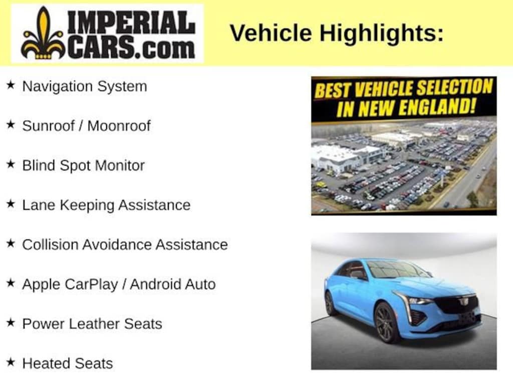 Used 2022 CADILLAC CT4-V V-Series Sedan