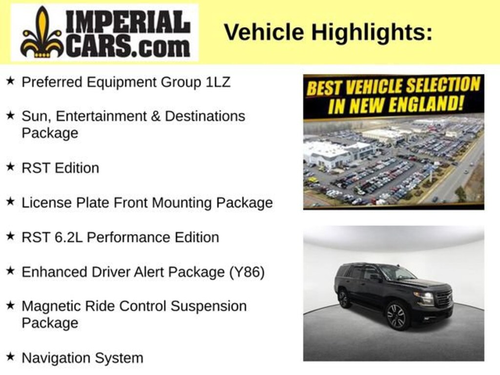 Used 2019 Chevrolet Tahoe Premier SUV