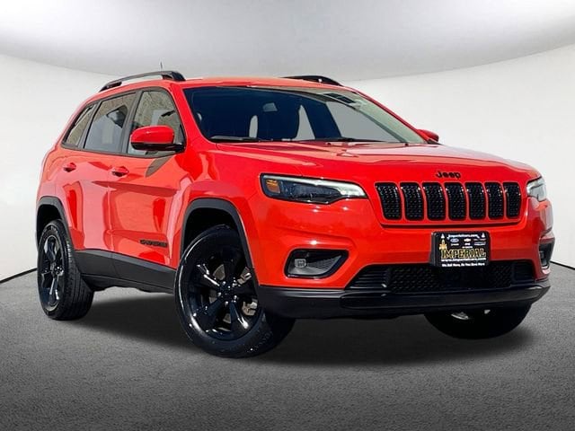 Used 2021 Jeep Cherokee Altitude with VIN 1C4PJMLB4MD201995 for sale in Mendon, MA