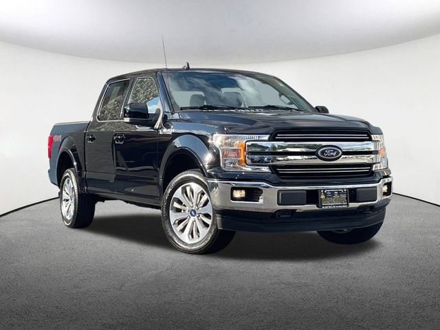 Used 2018 Ford F-150 Lariat with VIN 1FTEW1EG8JFD29740 for sale in Mendon, MA