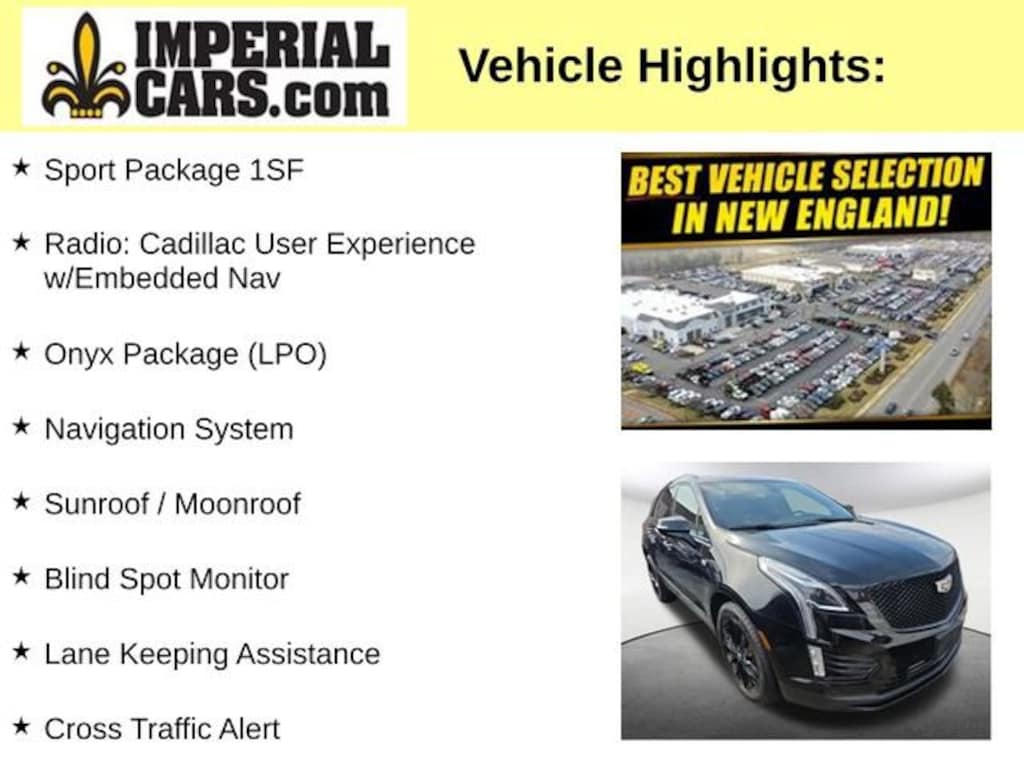 Used 2022 CADILLAC XT5 Sport SUV