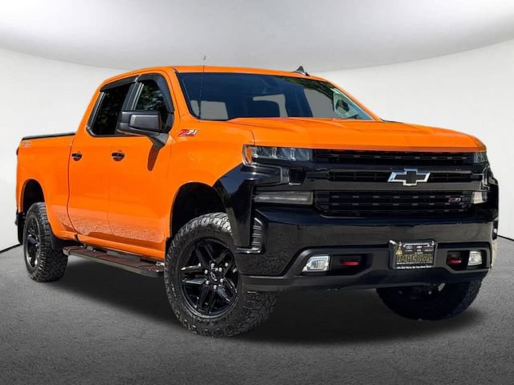 Used 2021 Chevrolet Silverado 1500 LT Trail Boss Truck Crew Cab