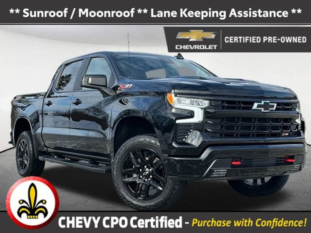 Used 2024 Chevrolet Silverado 1500 LT Trail Boss Truck Crew Cab