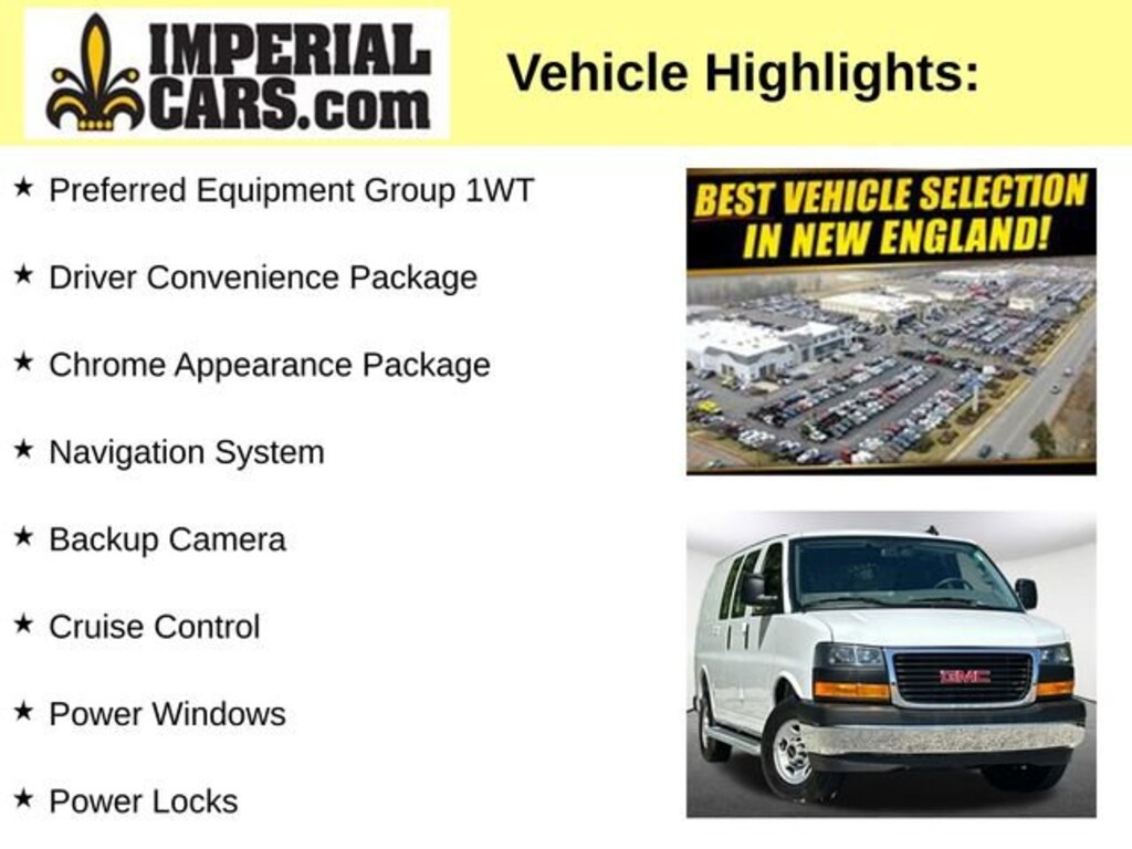 Used 2025 GMC Savana Cargo Work Van Van