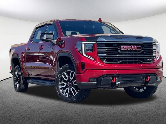 Used 2023 GMC Sierra 1500 AT4 with VIN 1GTUUEEL7PZ144401 for sale in Mendon, MA