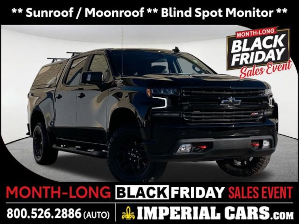 Used 2022 Chevrolet Silverado 1500 LTD LT Trail Boss Truck Crew Cab