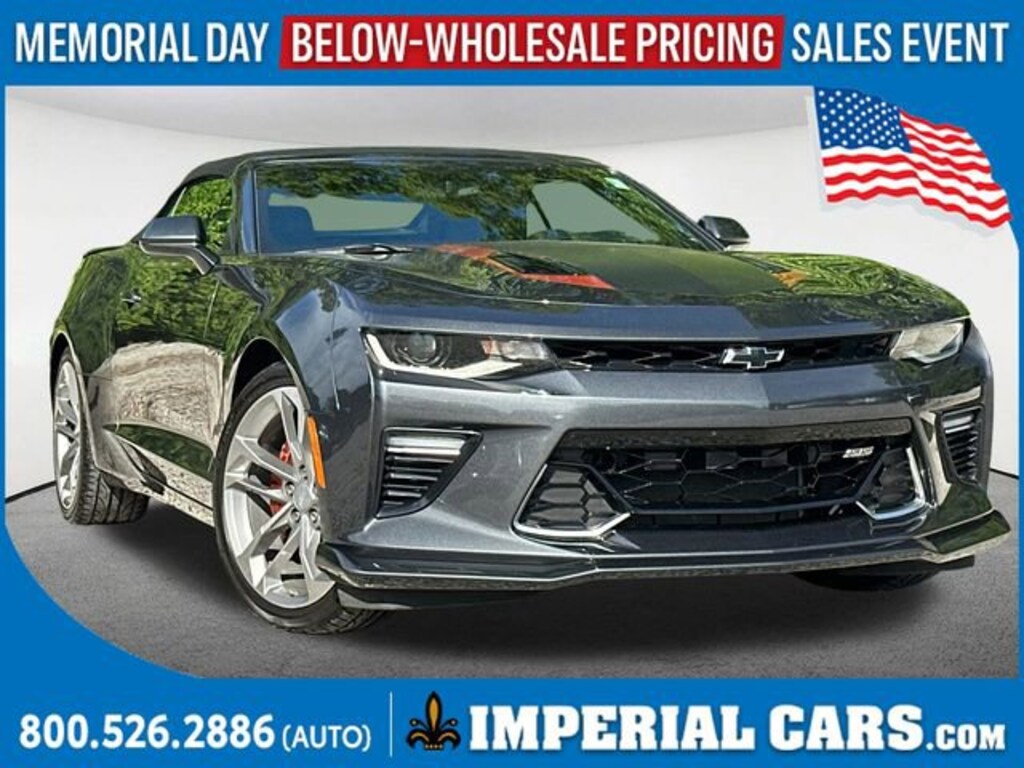 Used 2017 Chevrolet Camaro 2SS Convertible