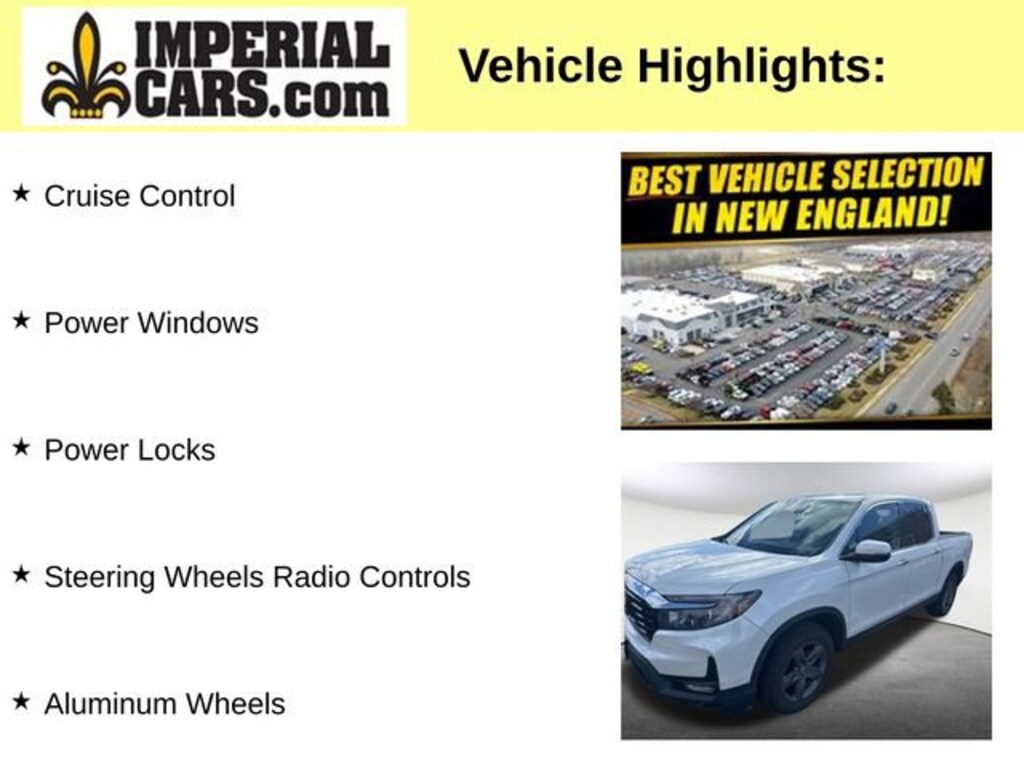 Used 2021 Honda Ridgeline RTL-E Truck Crew Cab