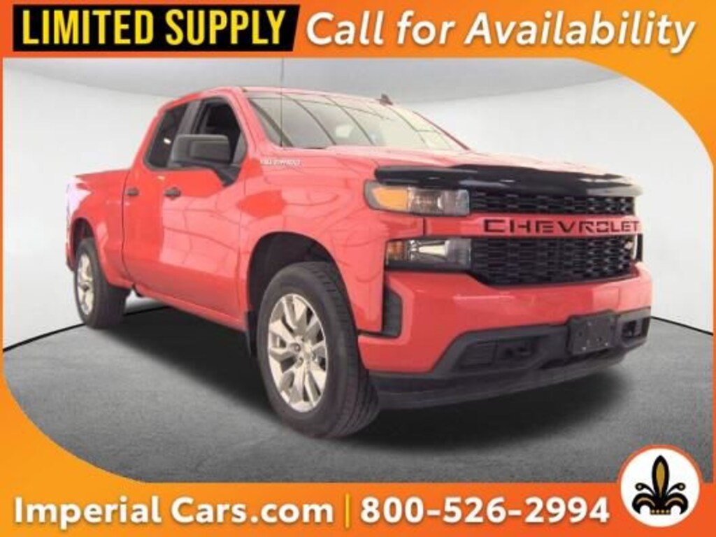 Used 2022 Chevrolet Silverado 1500 LTD Custom Truck Double Cab