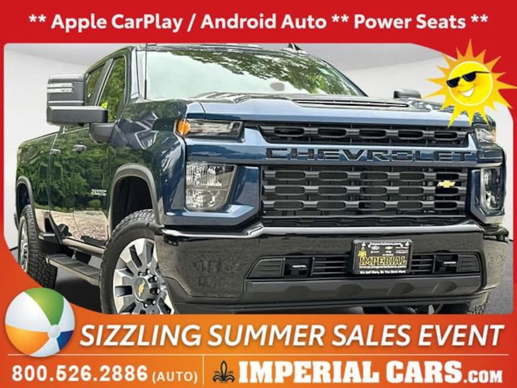 Used 2022 Chevrolet Silverado 2500 HD Custom Truck Crew Cab