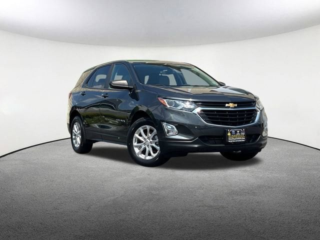 Used 2021 Chevrolet Equinox LS with VIN 2GNAXSEV0M6121079 for sale in Mendon, MA