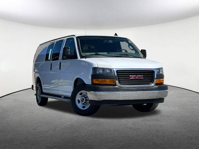 Certified 2022 GMC Savana Cargo Work Van with VIN 1GTW7AFP8N1143327 for sale in Mendon, MA