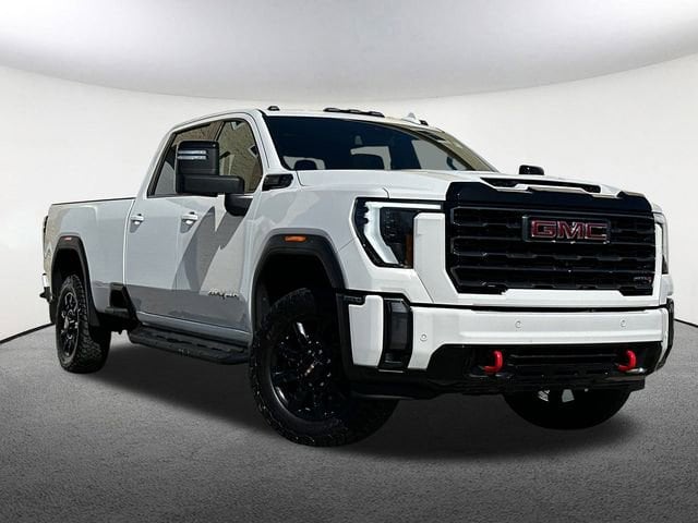 Used 2024 GMC Sierra 2500HD AT4 with VIN 1GT49PE71RF215659 for sale in Mendon, MA