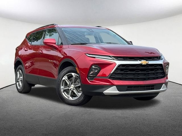 Used 2023 Chevrolet Blazer 2LT with VIN 3GNKBHR48PS141965 for sale in Mendon, MA