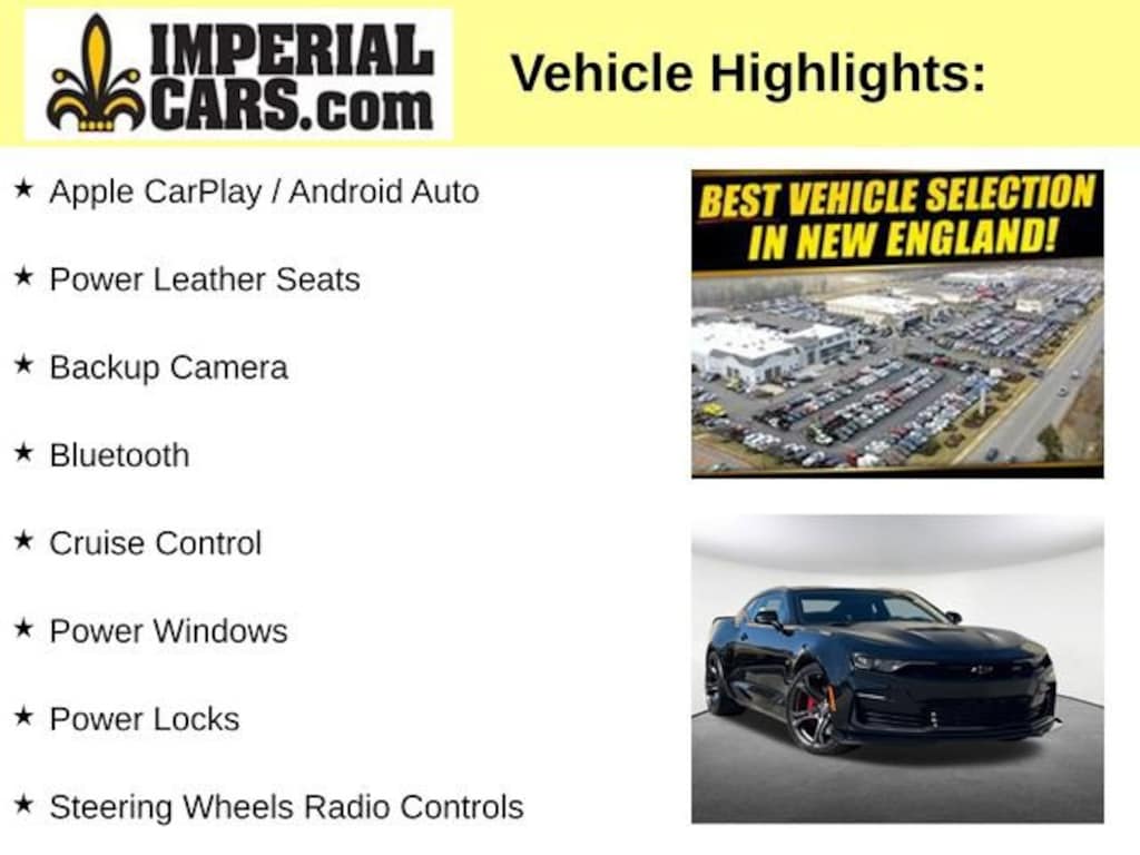 Used 2023 Chevrolet Camaro 1SS Coupe