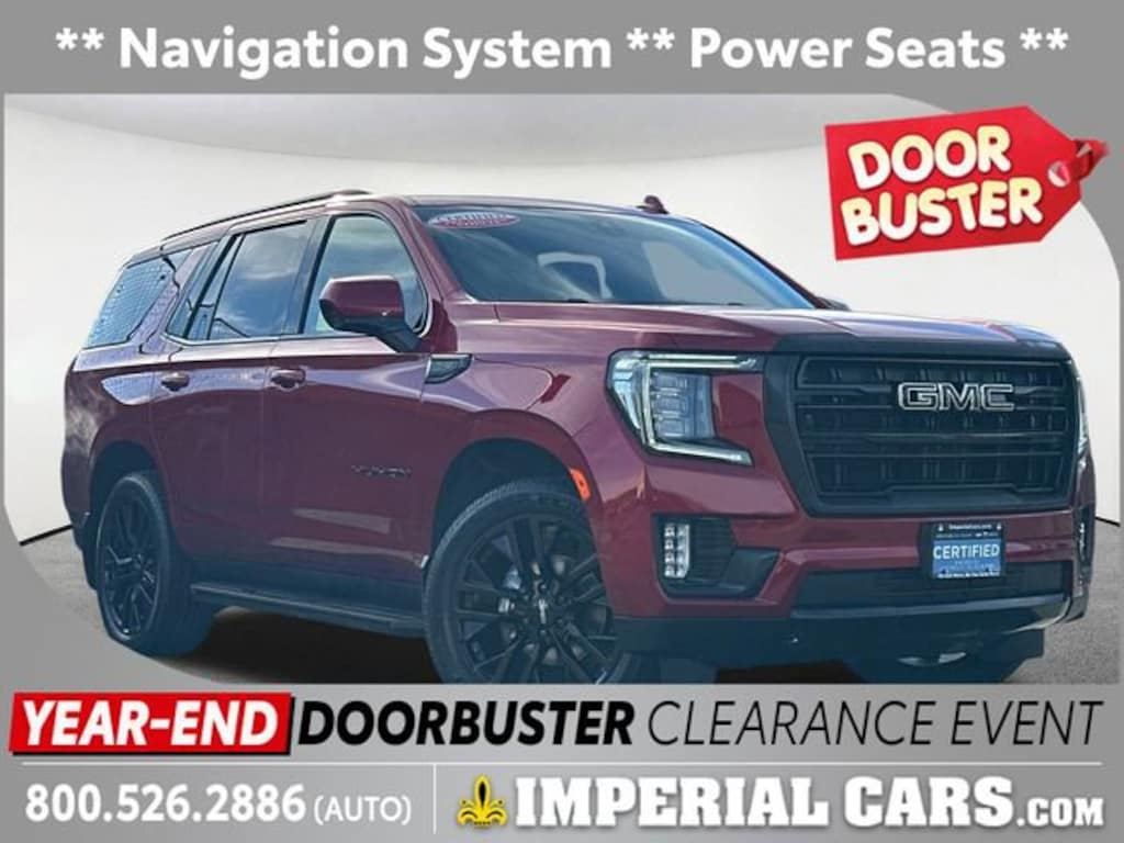 Certified 2022 GMC Yukon SLE SUV