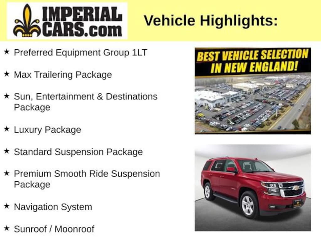 Used 2016 Chevrolet Tahoe LT SUV