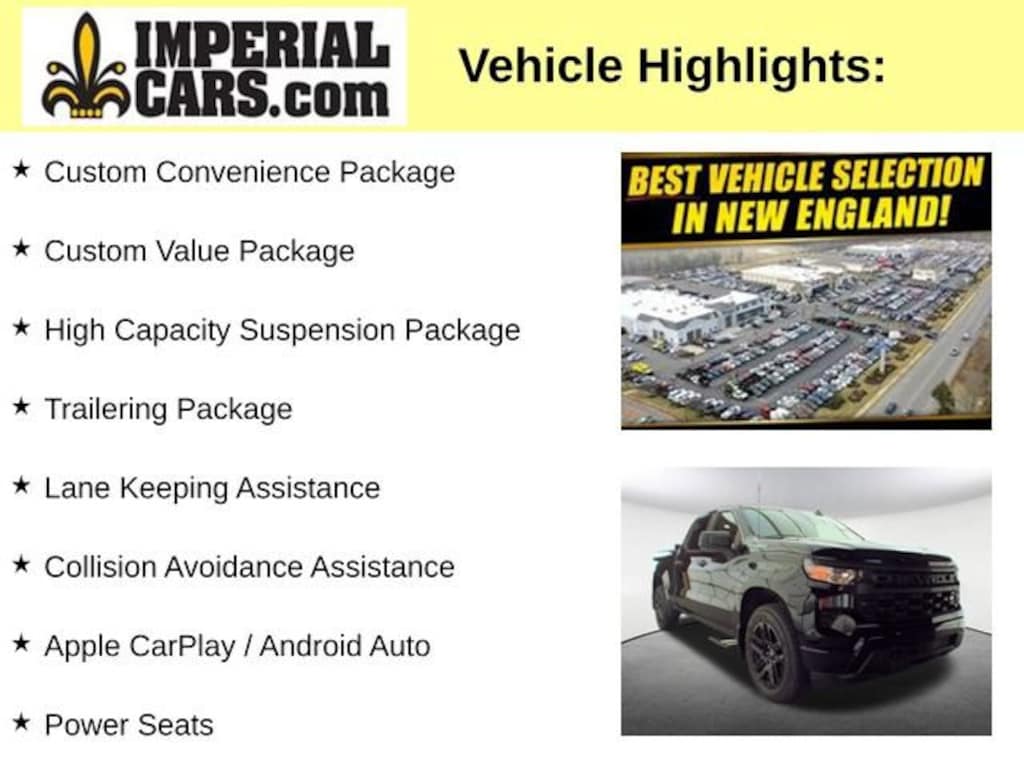 Used 2025 Chevrolet Silverado 1500 Custom Truck Crew Cab