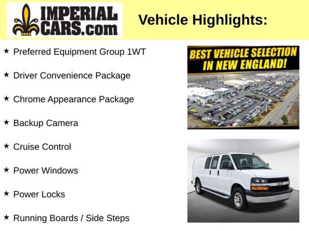 Used 2025 Chevrolet Express Cargo WT Van Cargo Van
