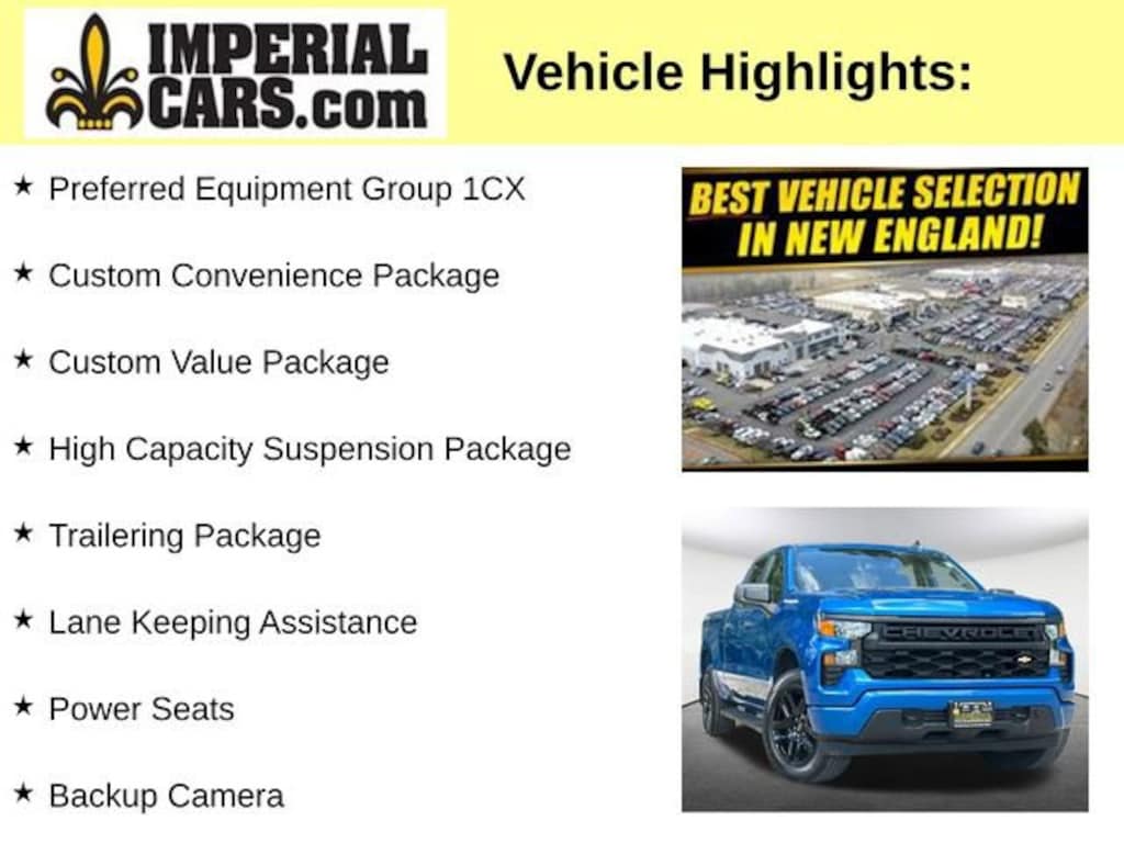 Used 2023 Chevrolet Silverado 1500 Custom Truck