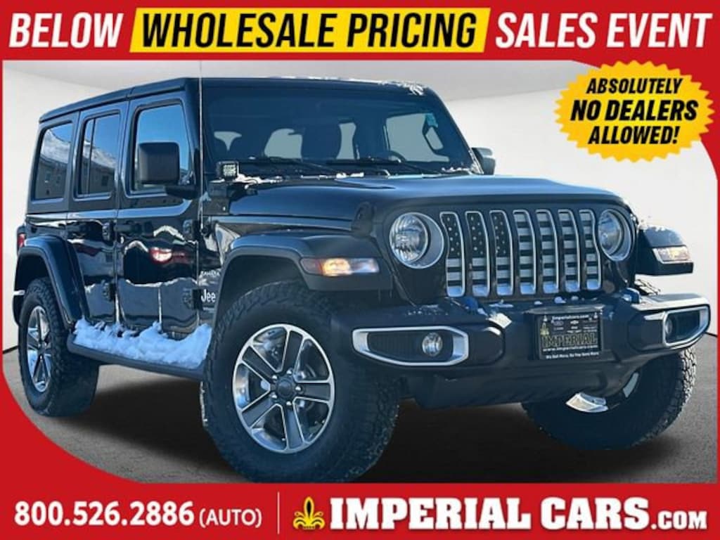 Used 2019 Jeep Wrangler Unlimited Sahara SUV